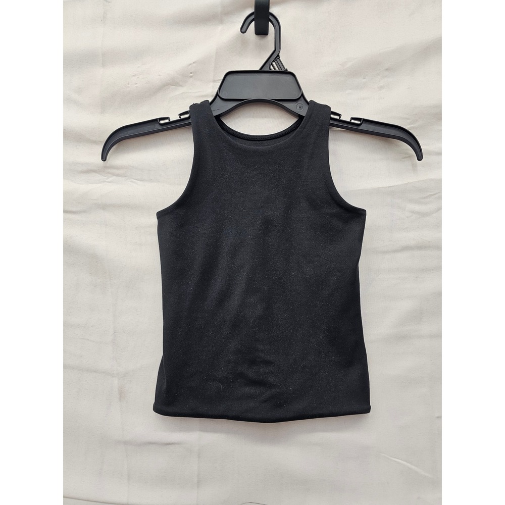 Art Class Girls Sleeveless Tank Top Black Polyester Blend Casual Size Small 6/7